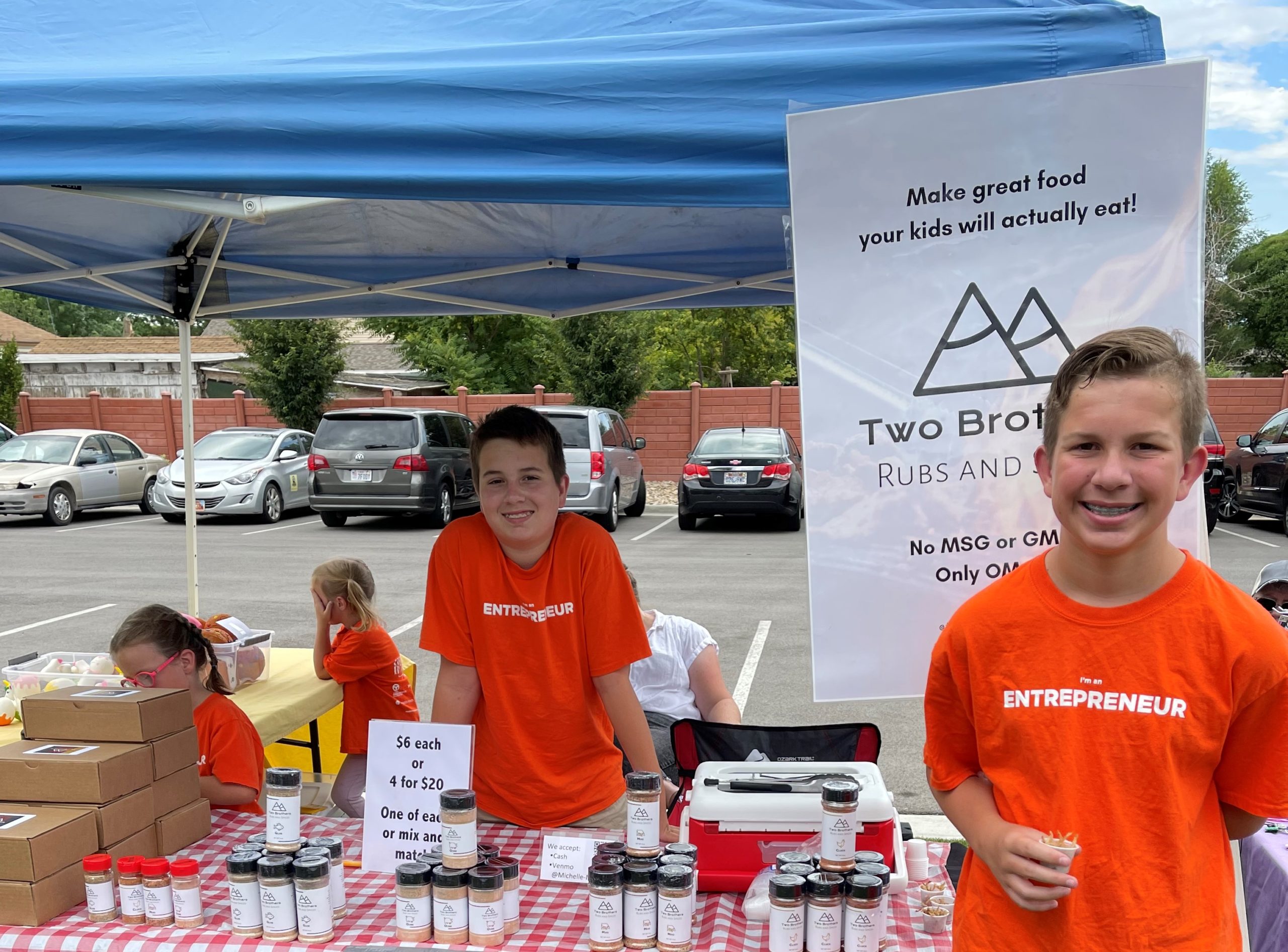 Two Brothers Rubs and Spices Be sure to come visit their booth at the 2022 markets and try their delicious rubs!