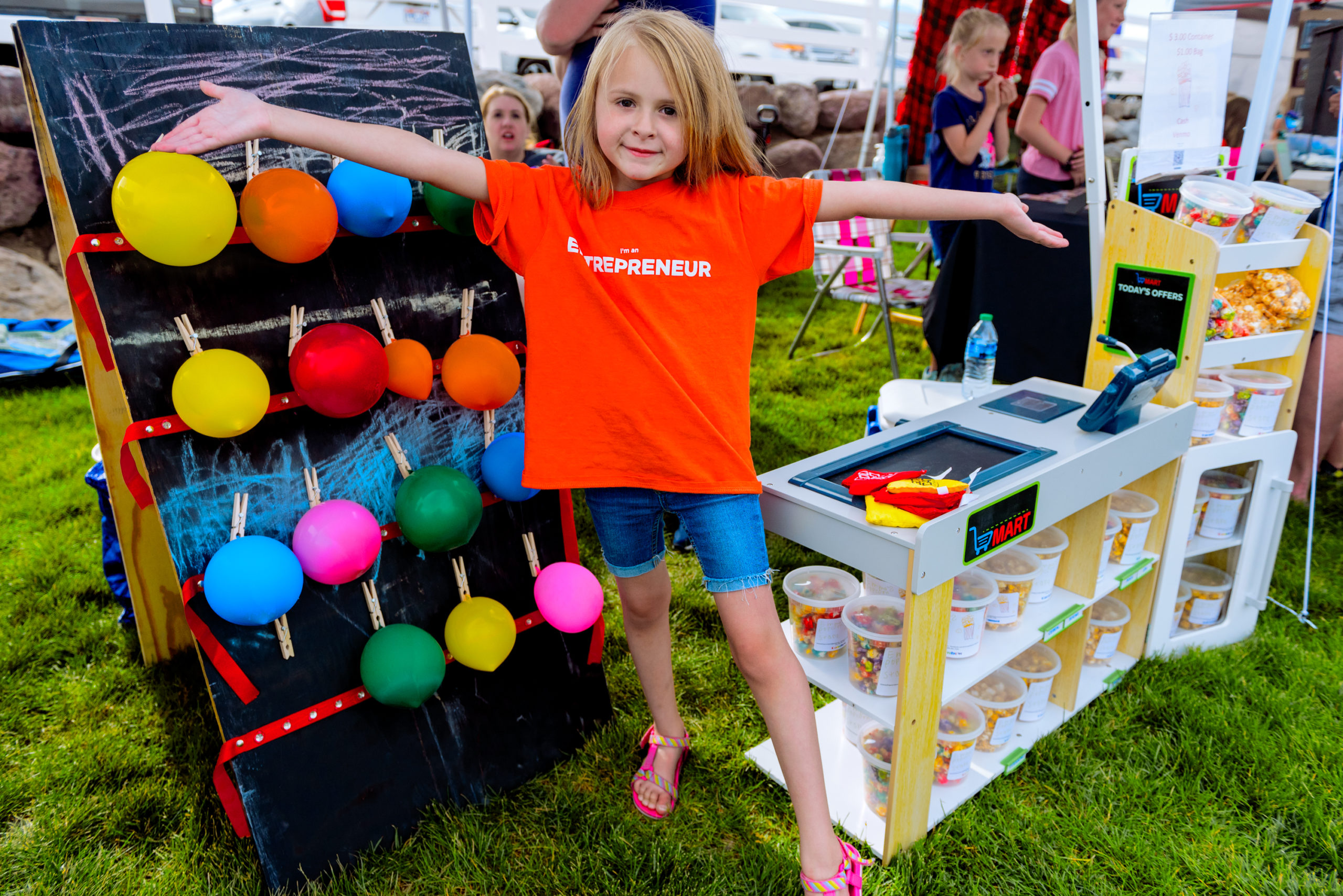 Five year old Emma was our frequent flyer in 2021, participating in 8 markets!