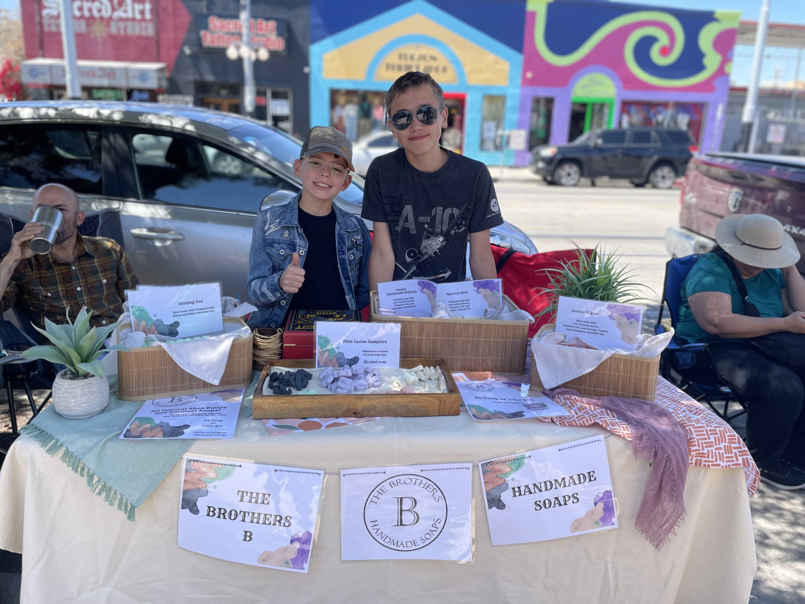 The Brothers B Handmade Soaps Join us as we interview Zen and Maks, brothers and owners of The Brothers B Handmade Soaps!
