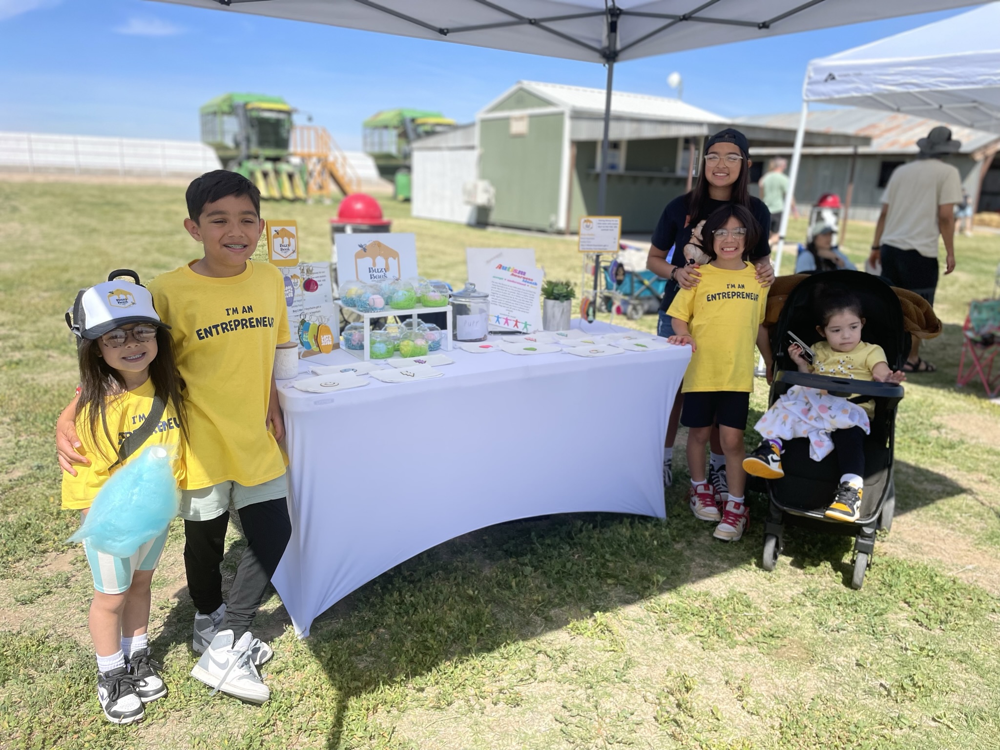 Buzy Bees The Buzy Bees have an amazing goal that they are working toward, which you