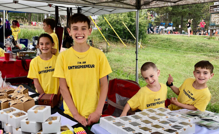 The Watkins’ Bakery Colorado siblings Andrew, Charis, Wyatt, and Liam own The Watkins