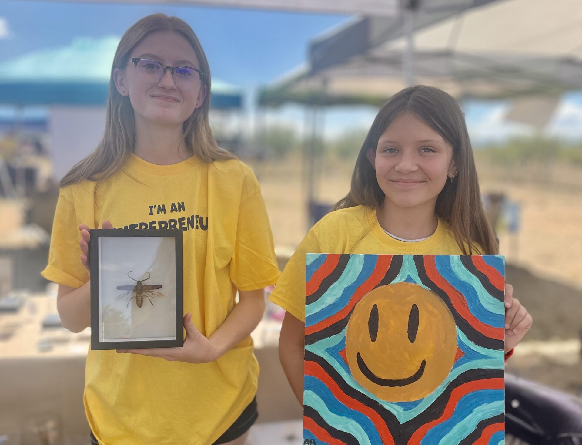 Bugs & Brush Johanna, 15, and Adistan, 11, are cousins gifted with some incredible talents!