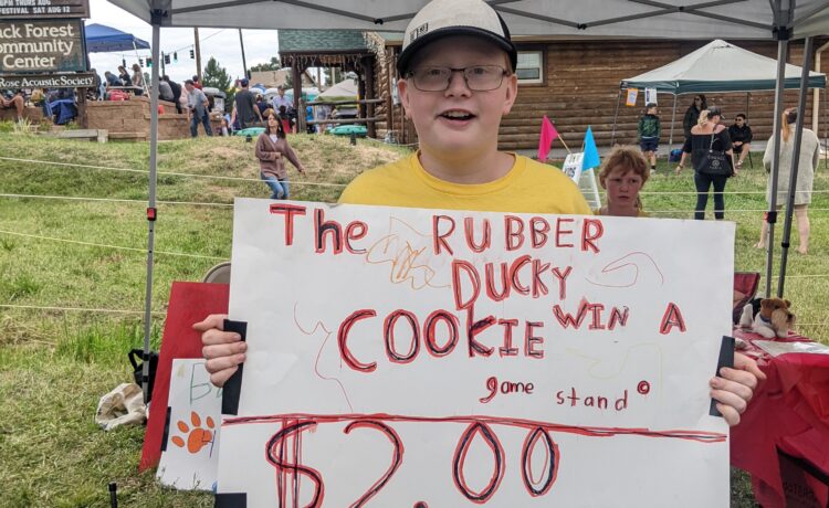 Rubber Ducky Win a Cookie