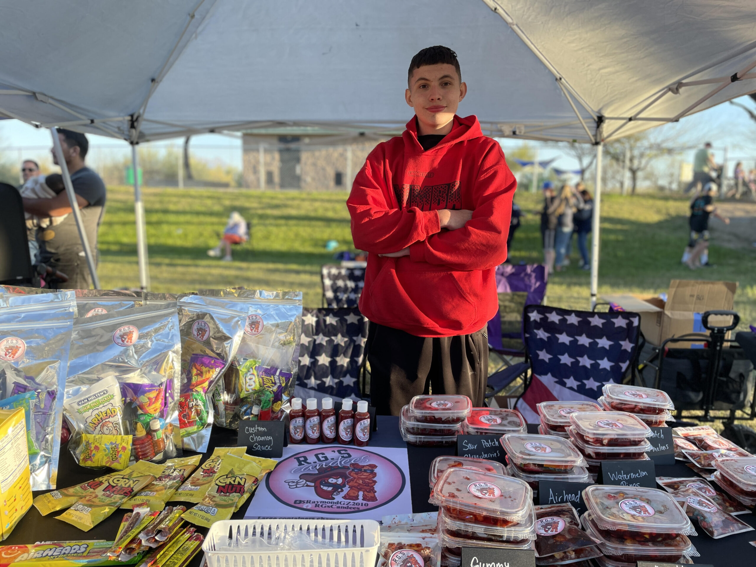 We met Raymond on a Saturday in Tucson, AZ, where he participated in not one, but TWO markets in the same day!