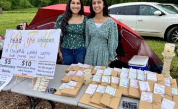 We had the pleasure of meeting Sharanya Shetty, 15, and Atiya Ahmedi, 15, at our spring 2024 market in Cumming, GA!