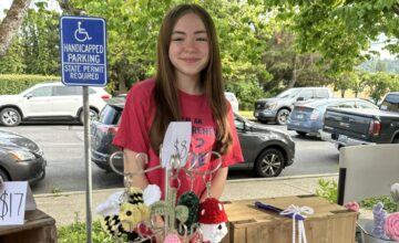 Baylee, 15, has participated in three of our Washington markets!