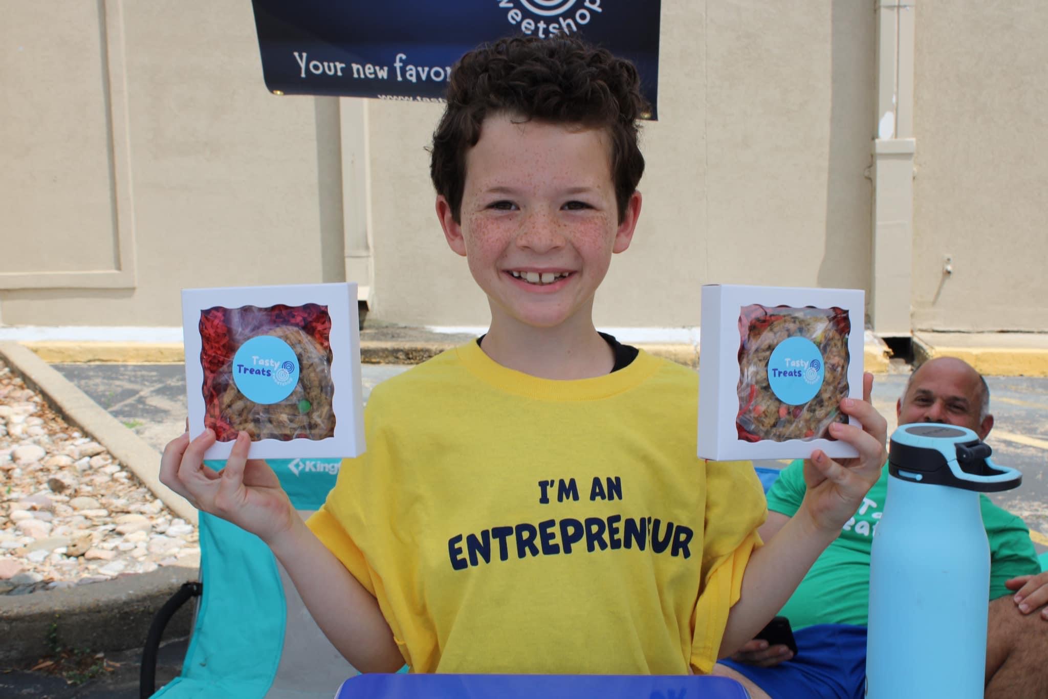 Tasty Treats & Wildsky Designs Meet 9-year-old Beckham, who is the owner of not one, but TWO successful businesses!