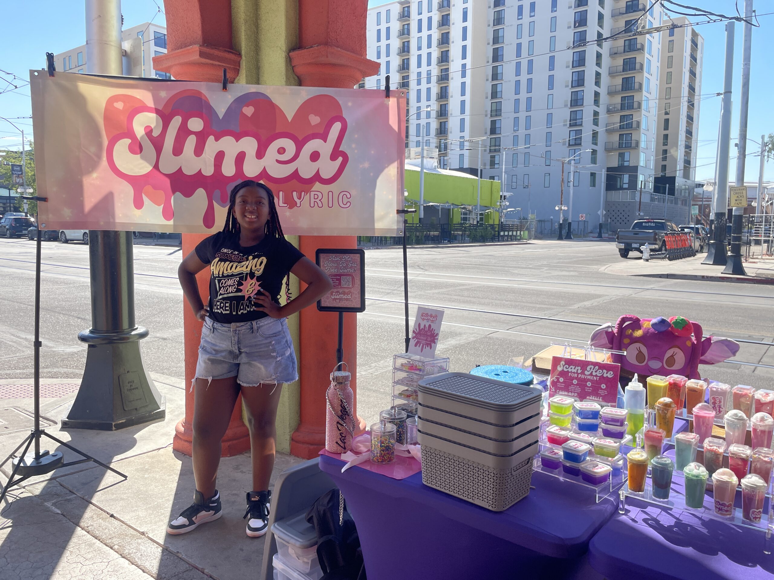 Slimed by Lyric "We wanted to make some money, and we’re always trying to start little businesses like bake sales...