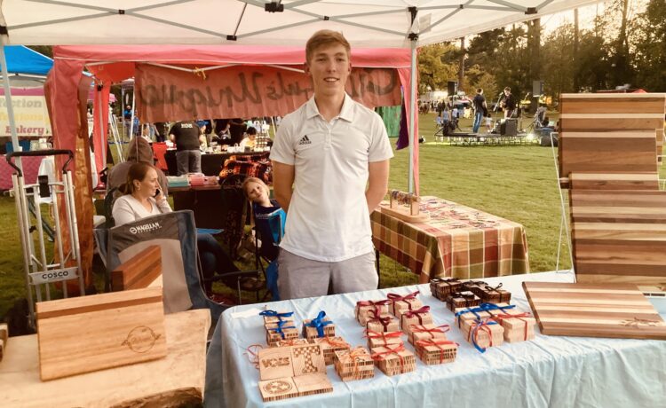 I had the pleasure of chatting with Matthew McDonald, the creative mind behind Fox and Gerlock, a woodworking business that offers beautifully crafted cutting boards and coasters.