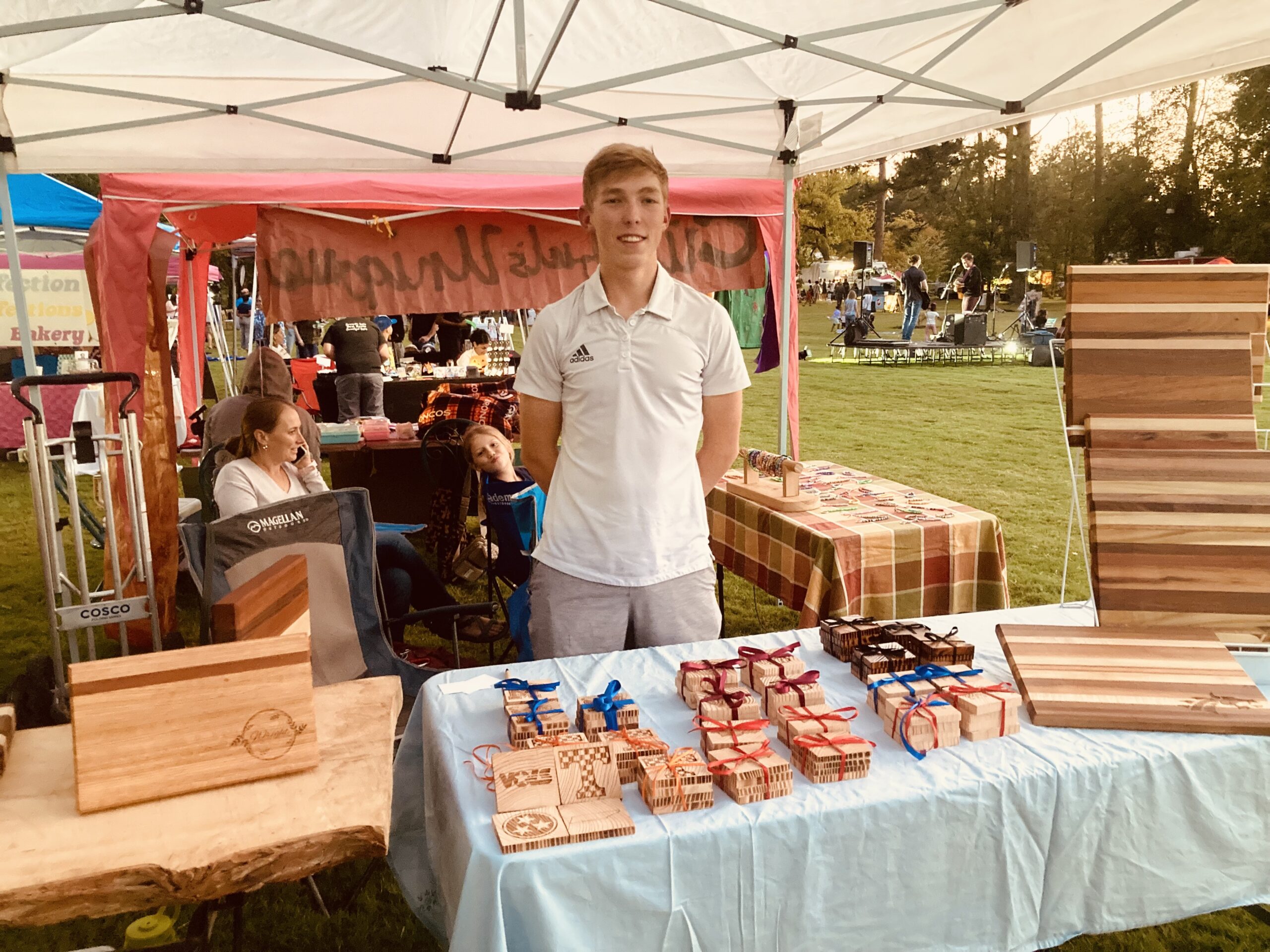 I had the pleasure of chatting with Matthew McDonald, the creative mind behind Fox and Gerlock, a woodworking business that offers beautifully crafted cutting boards and coasters.