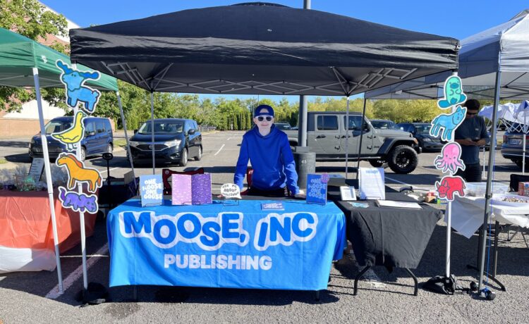 We were so inspired by Moose, Inc. Publishing, a creative venture founded to help young writers bring their stories to life.