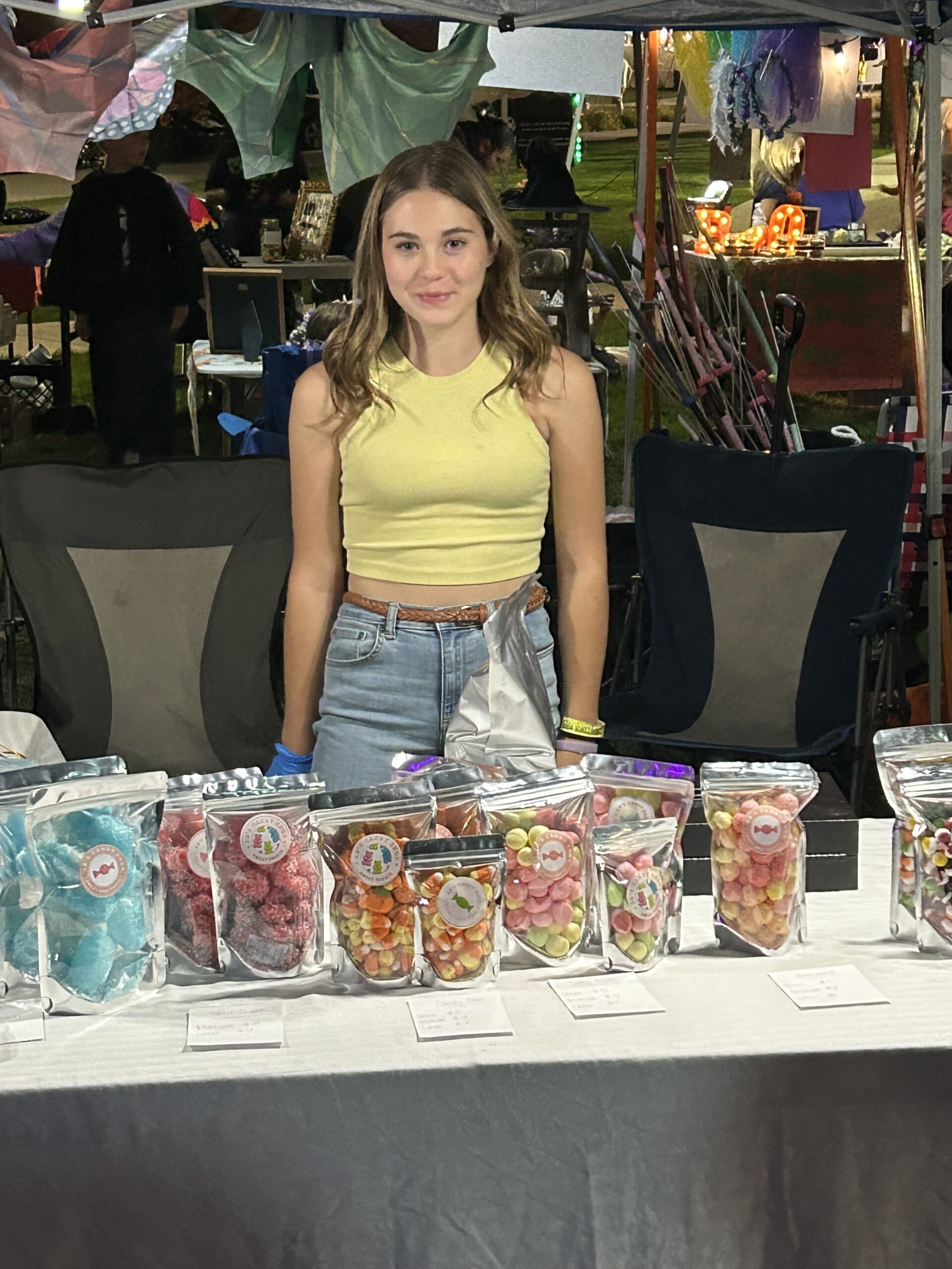 Abs Candy Shop Freeze-dried candy might sound like a fun treat, but for this young entrepreneur, it’s also a booming business.