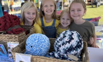 Meet Bennett, 11, and Jamesy, 6, sibling owners of Bee Cozy! We ran into them at our market in Canton, GA last year.