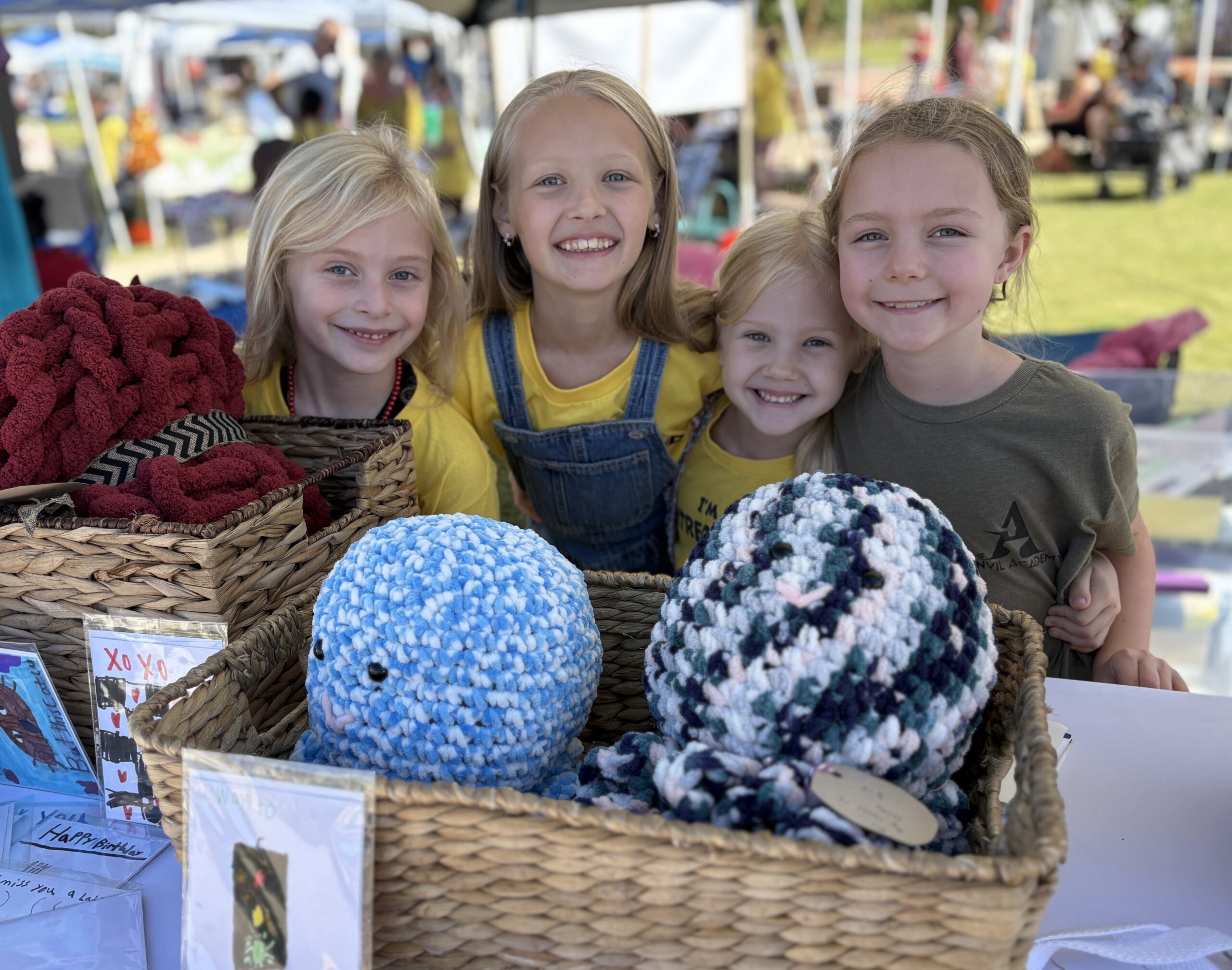 Bee Cozy Meet Bennett, 11, and Jamesy, 6, sibling owners of Bee Cozy! We ran into them at our market in Canton, GA last year.