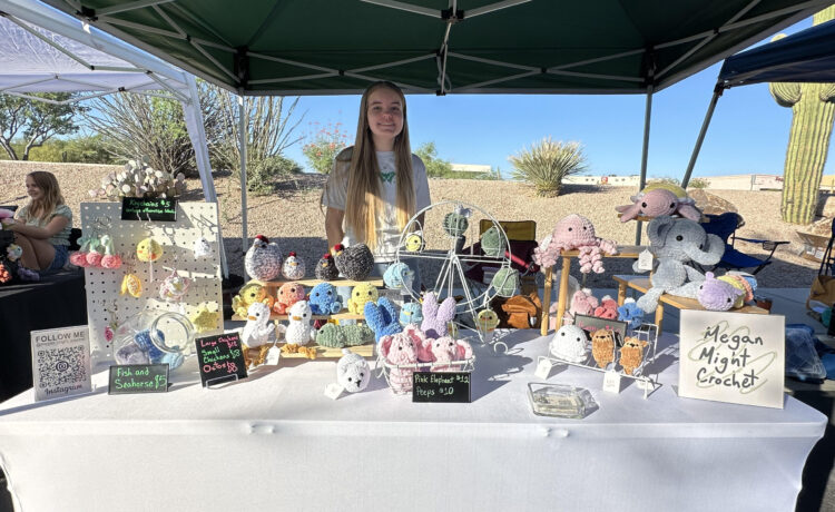 Megan share some insight with us about running her own crochet business, as well as some great advice for other aspiring young entrepreneurs!