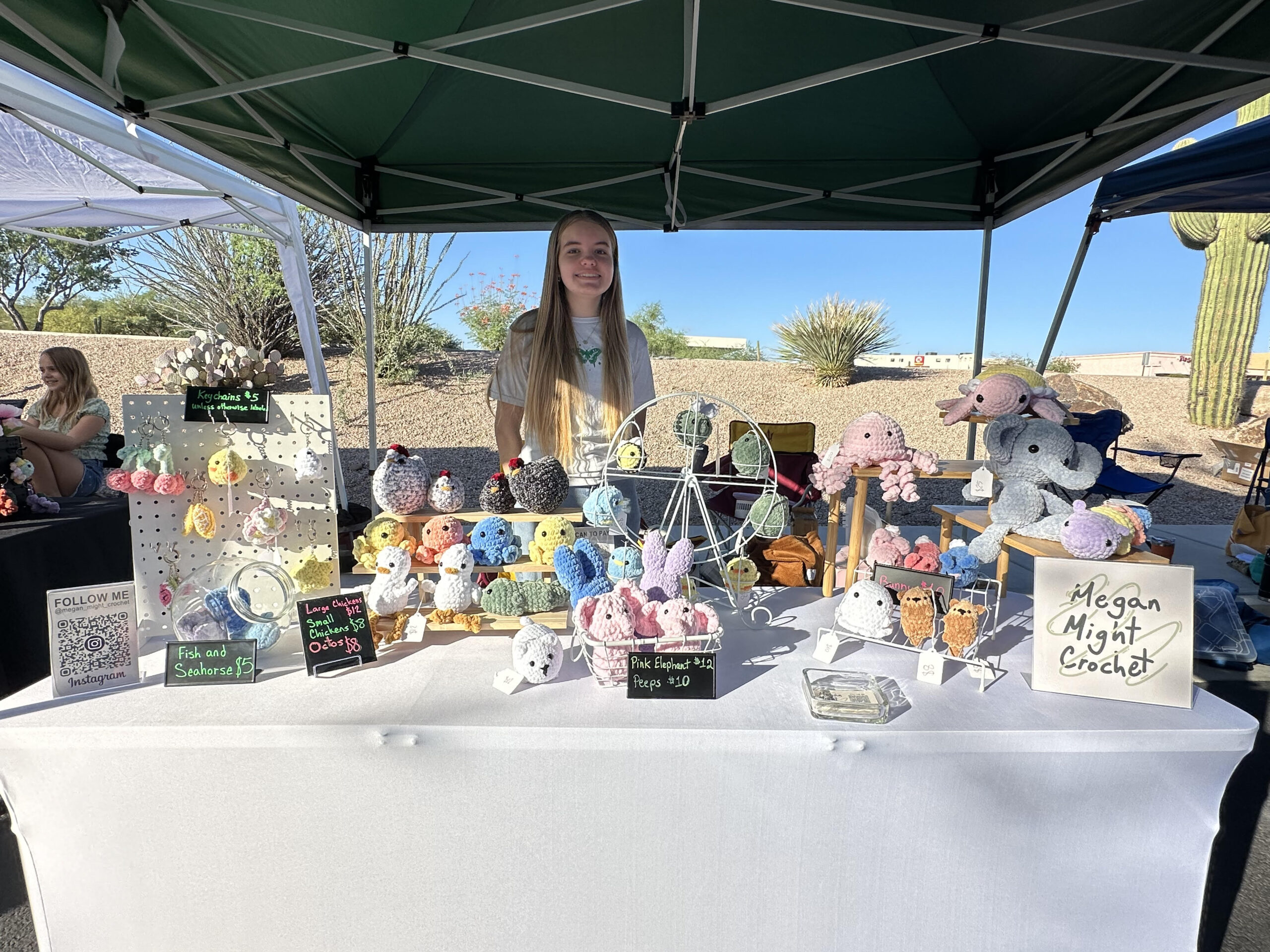 Megan Might Crochet Megan share some insight with us about running her own crochet business, as well as some great advice for other aspiring young entrepreneurs!